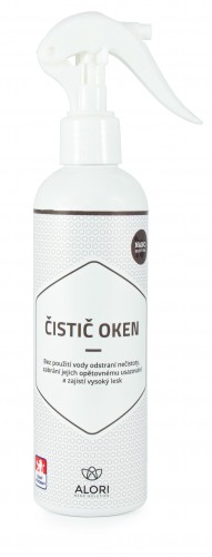 Čistič okien a zrkadiel s protizahmlievacím efektom