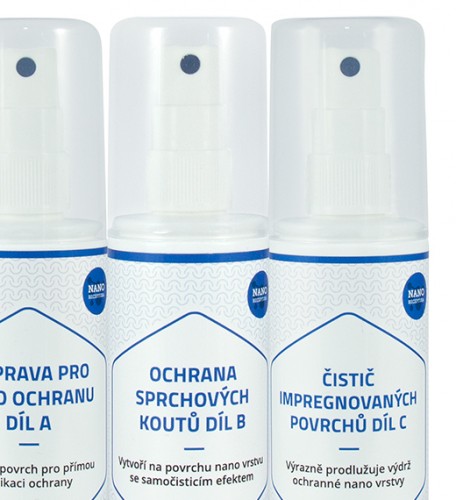 Balíček ochrana na sprchové kúty