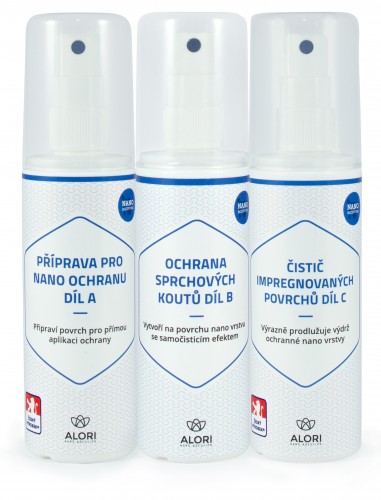 Balíček ochrana na sprchové kúty