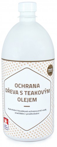 Ochrana dreva s teakovým olejom