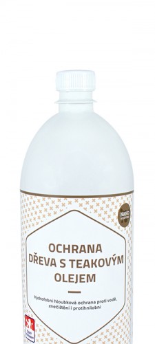 Ochrana dreva s teakovým olejom