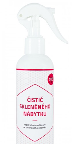 Čistič skleneného nábytku